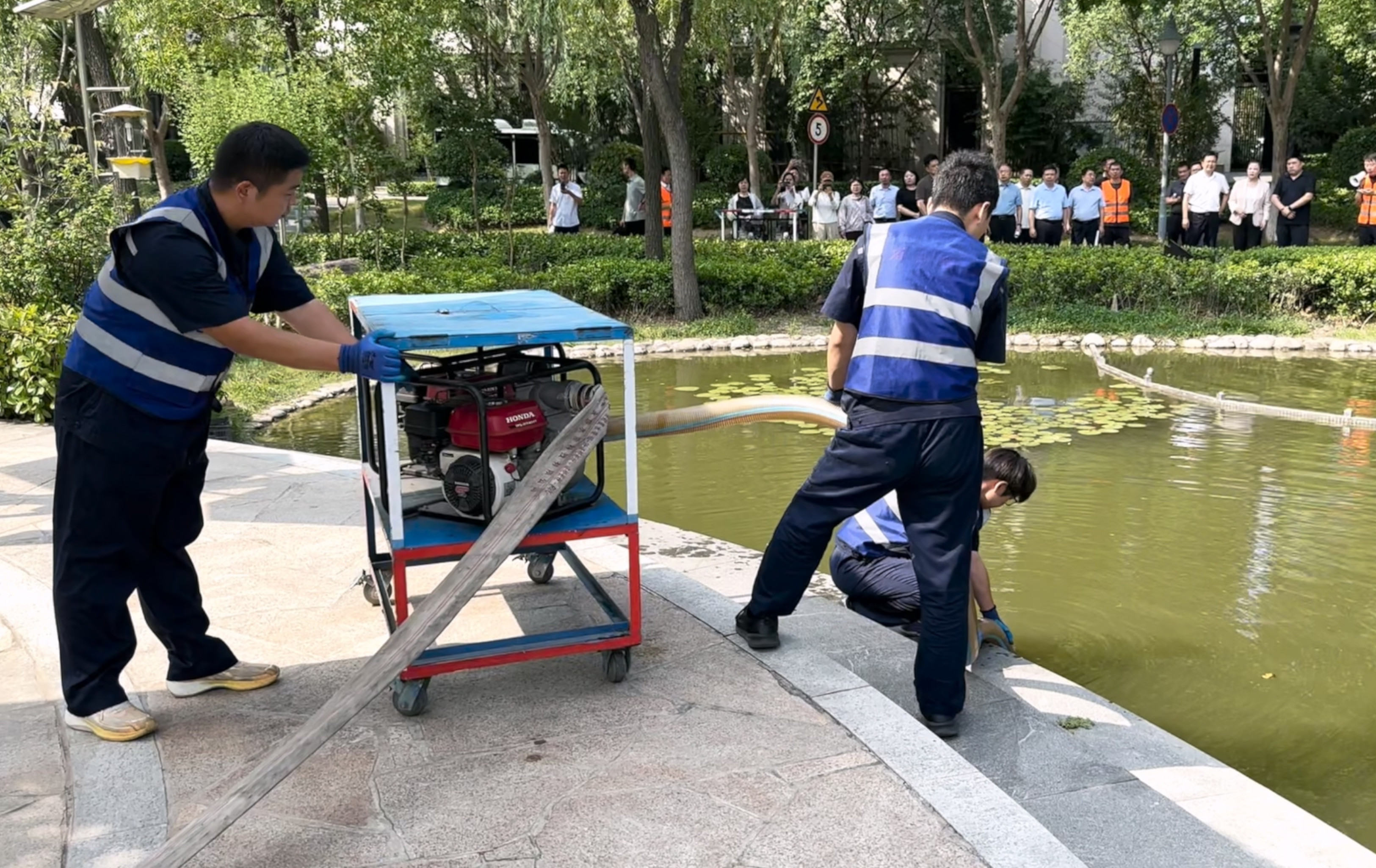 省事管局组织开展院区综合安全应急演练 省事管局组织开展院区综合安全应急演练