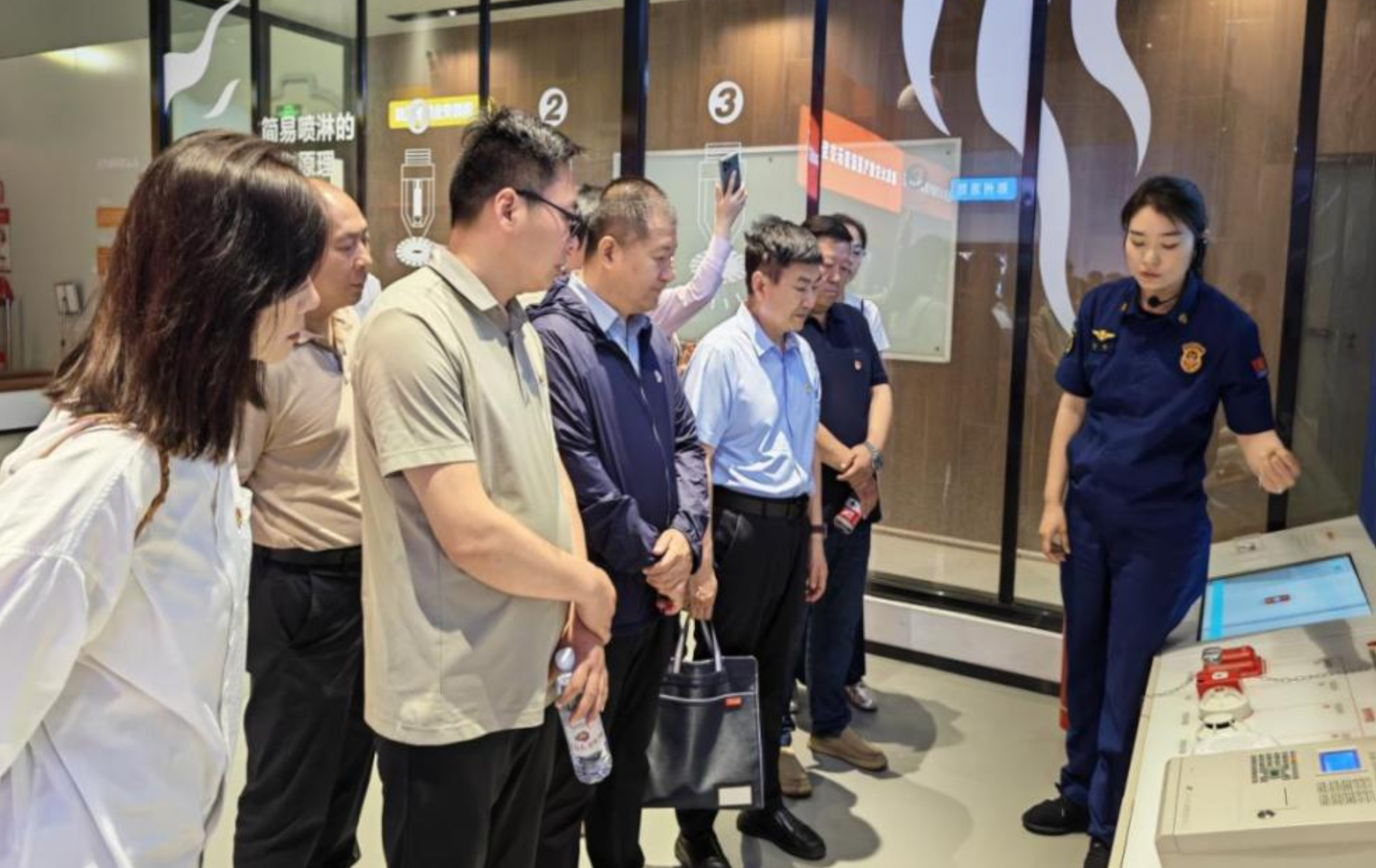 资金中心开展“火灾警示宣传教育月”系列活动