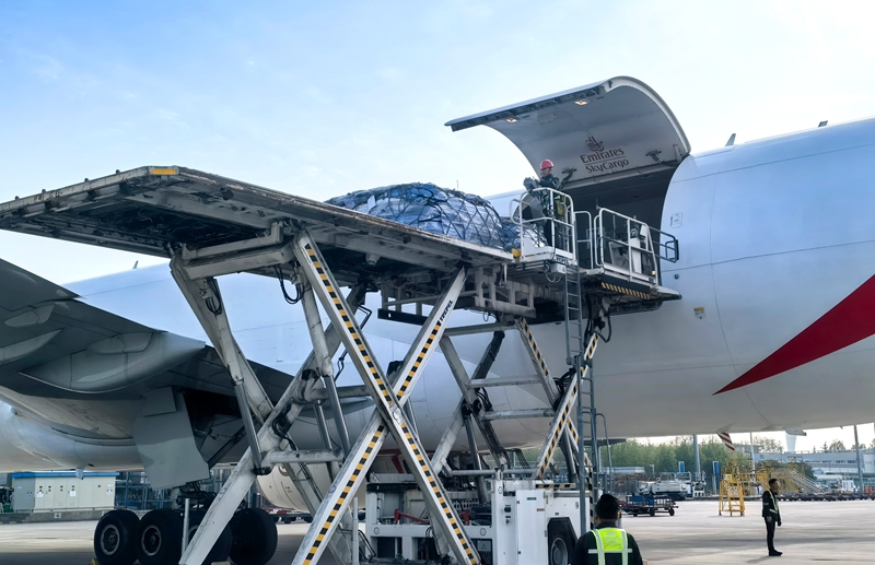 郑州—迪拜定期国际货运航线开通 河南再添跨境电商货物新通道
