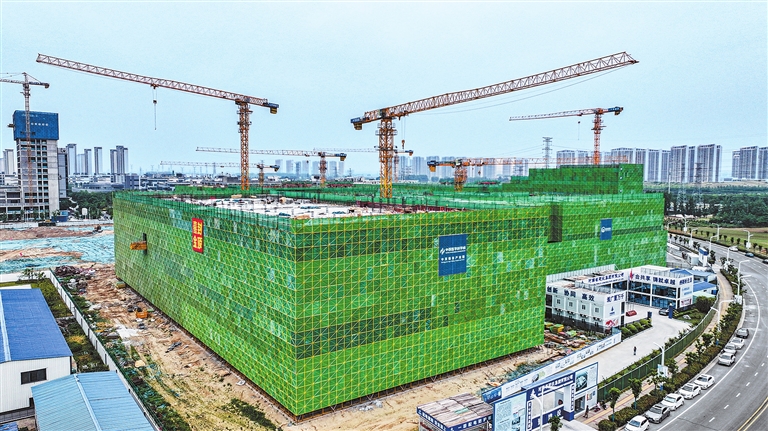 摄影报道 | “中原眼谷”项目火热建设中
