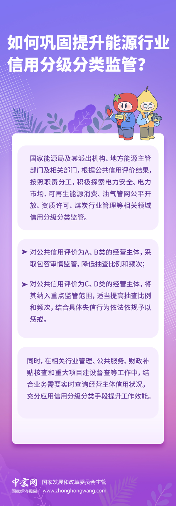 【信用知识百问百答】如何巩固提升能源行业信用分级分类监管？