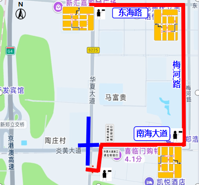 关于华夏大道与南海大道交叉口封闭施工绕行提示的公告 关于华夏大道与南海大道交叉口封闭施工绕行提示的公告