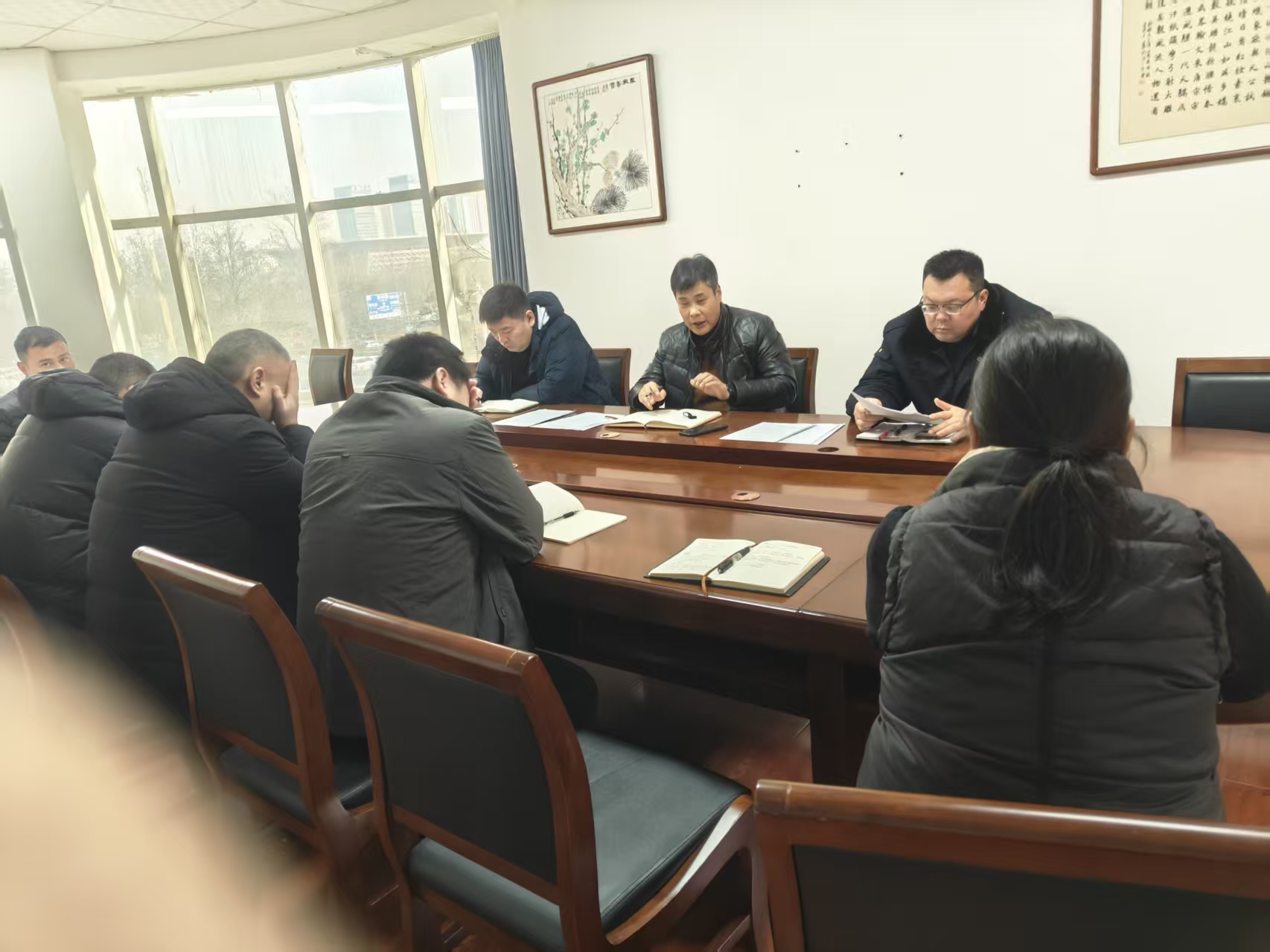 万达商业服务中心召开春节期间安全生产工作部署会