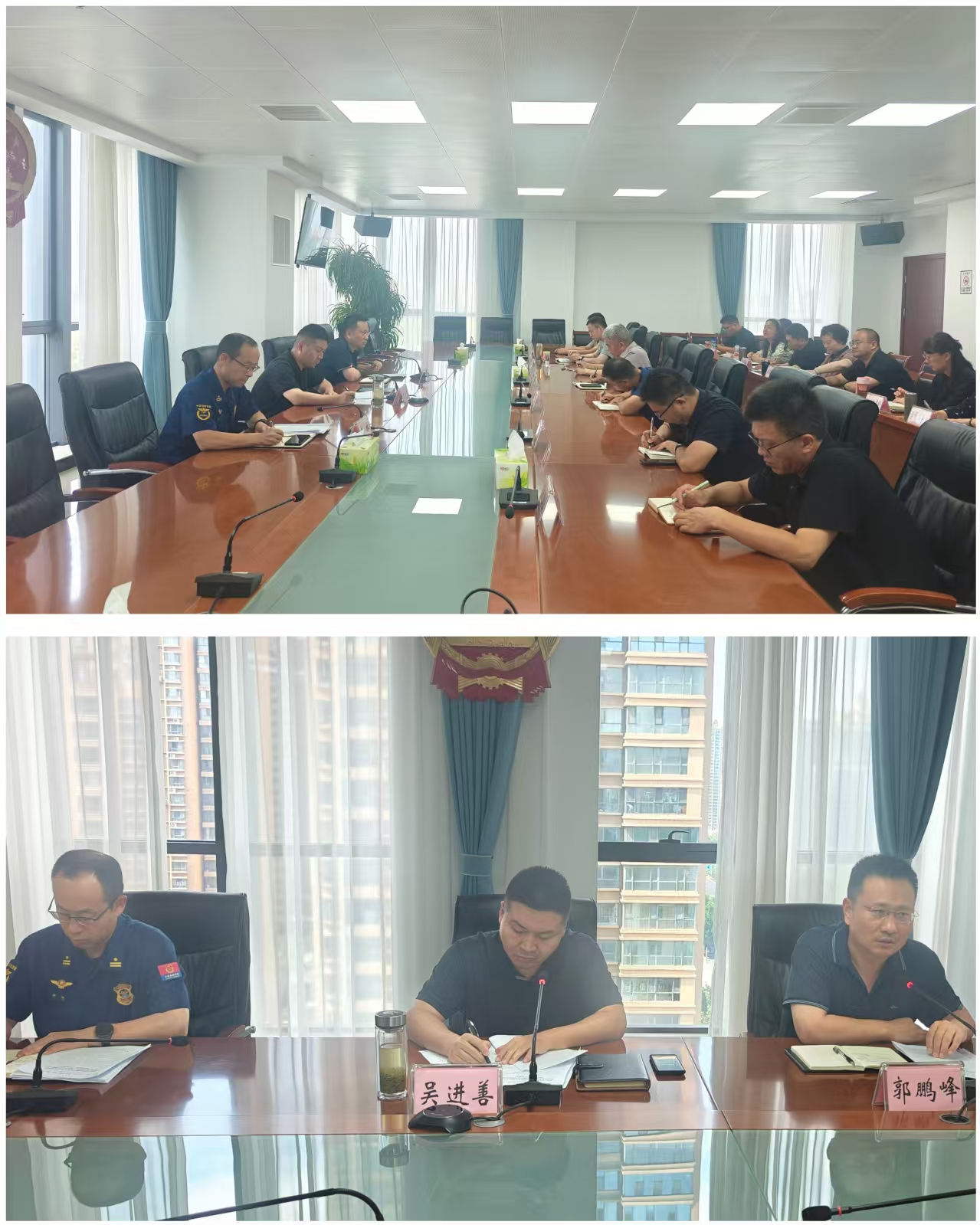 吴进善主持召开消防安全重点工作推进会 吴进善主持召开消防安全重点工作推进会