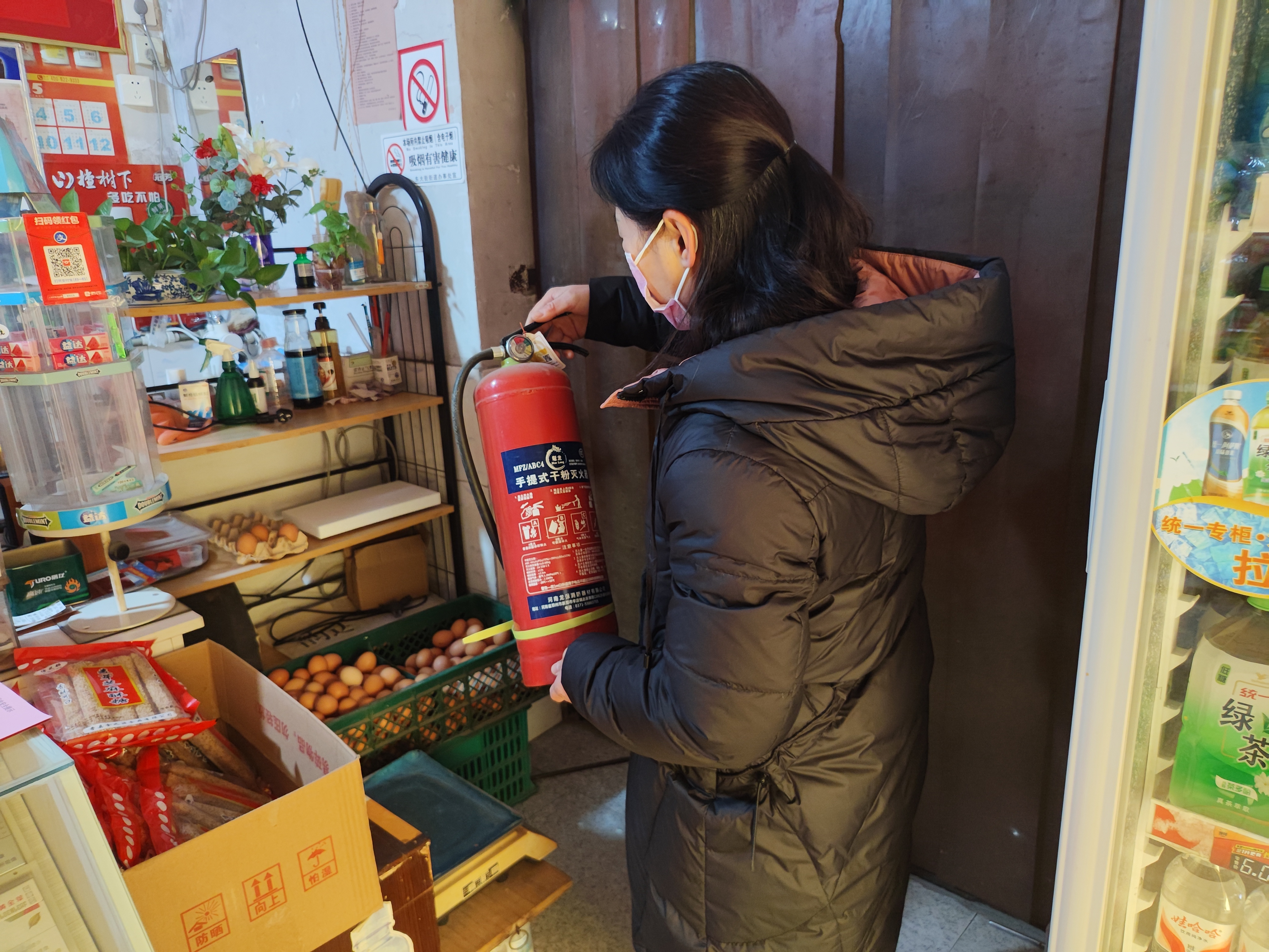 东大街街道开展消防安全隐患排查