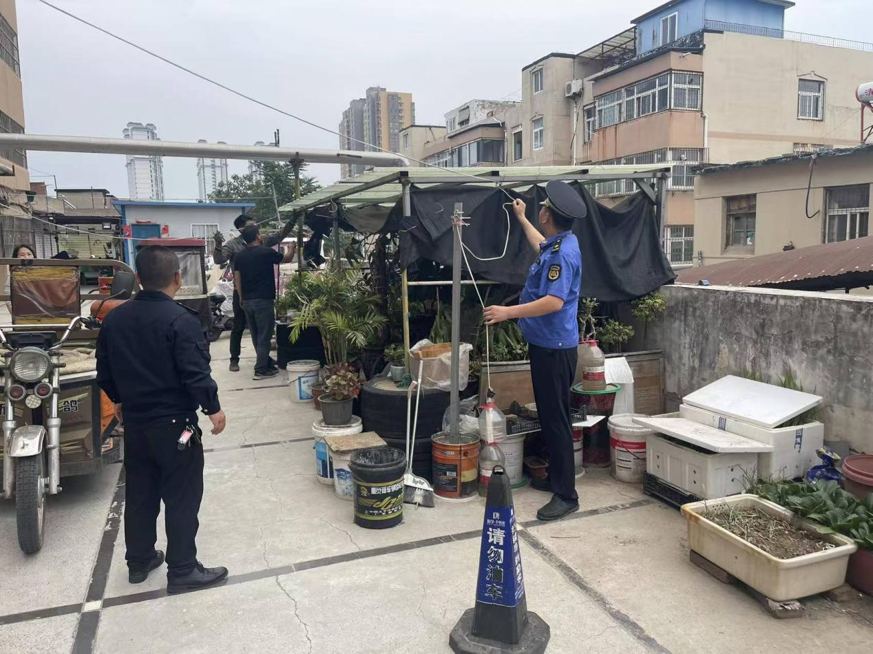 文峰区城管局:违建治理出实效 文峰区城管局:违建治理出实效