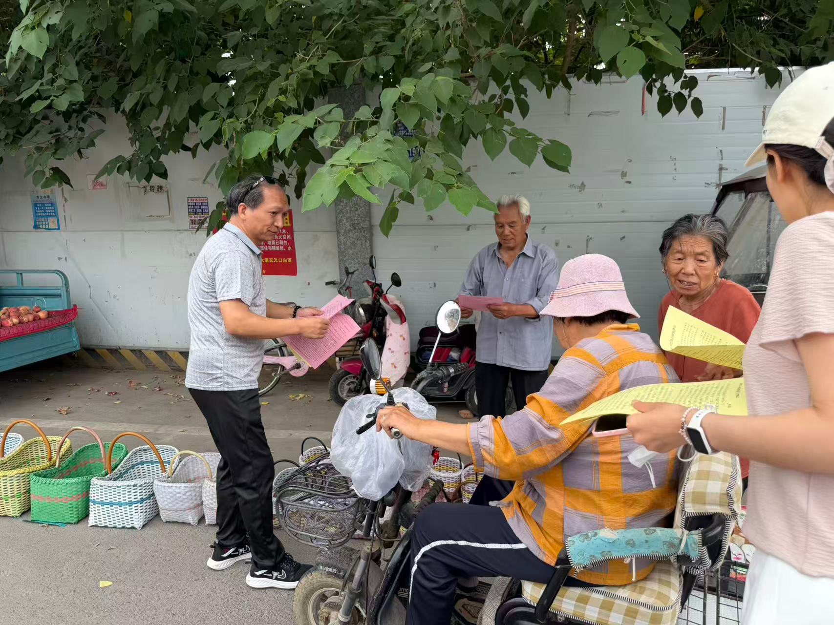 文峰区自然资源局普法宣讲土地法规 同心严守耕地保护红线