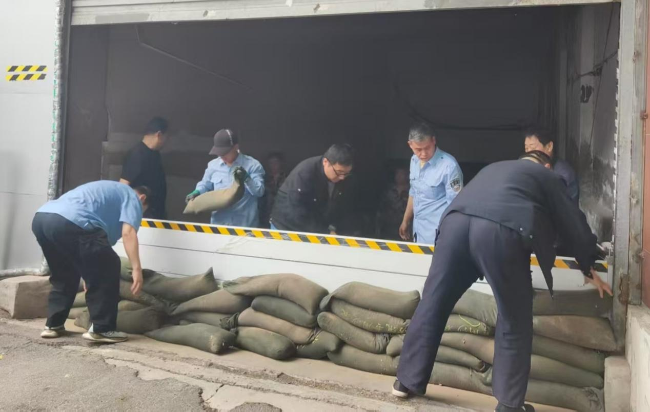 东大街街道:以练筑防备战汛期