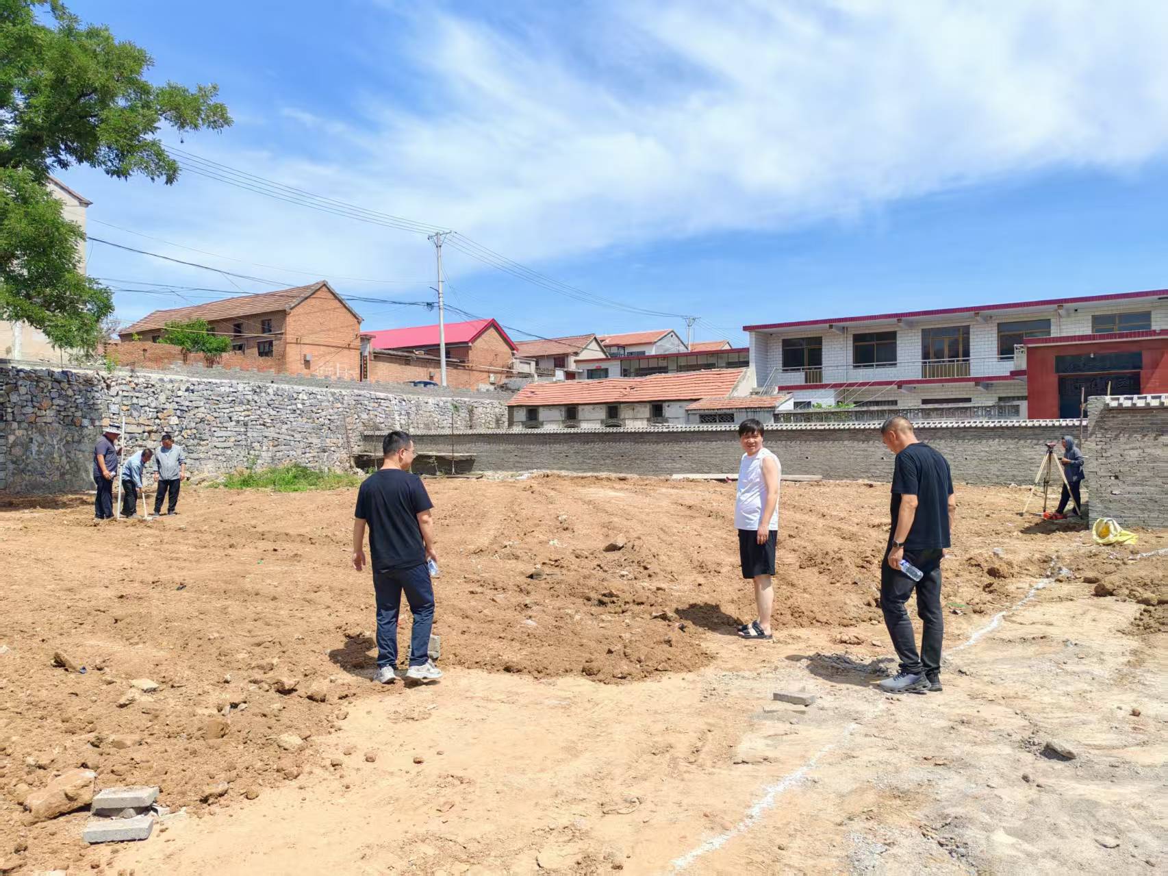 为文化广场实地选址