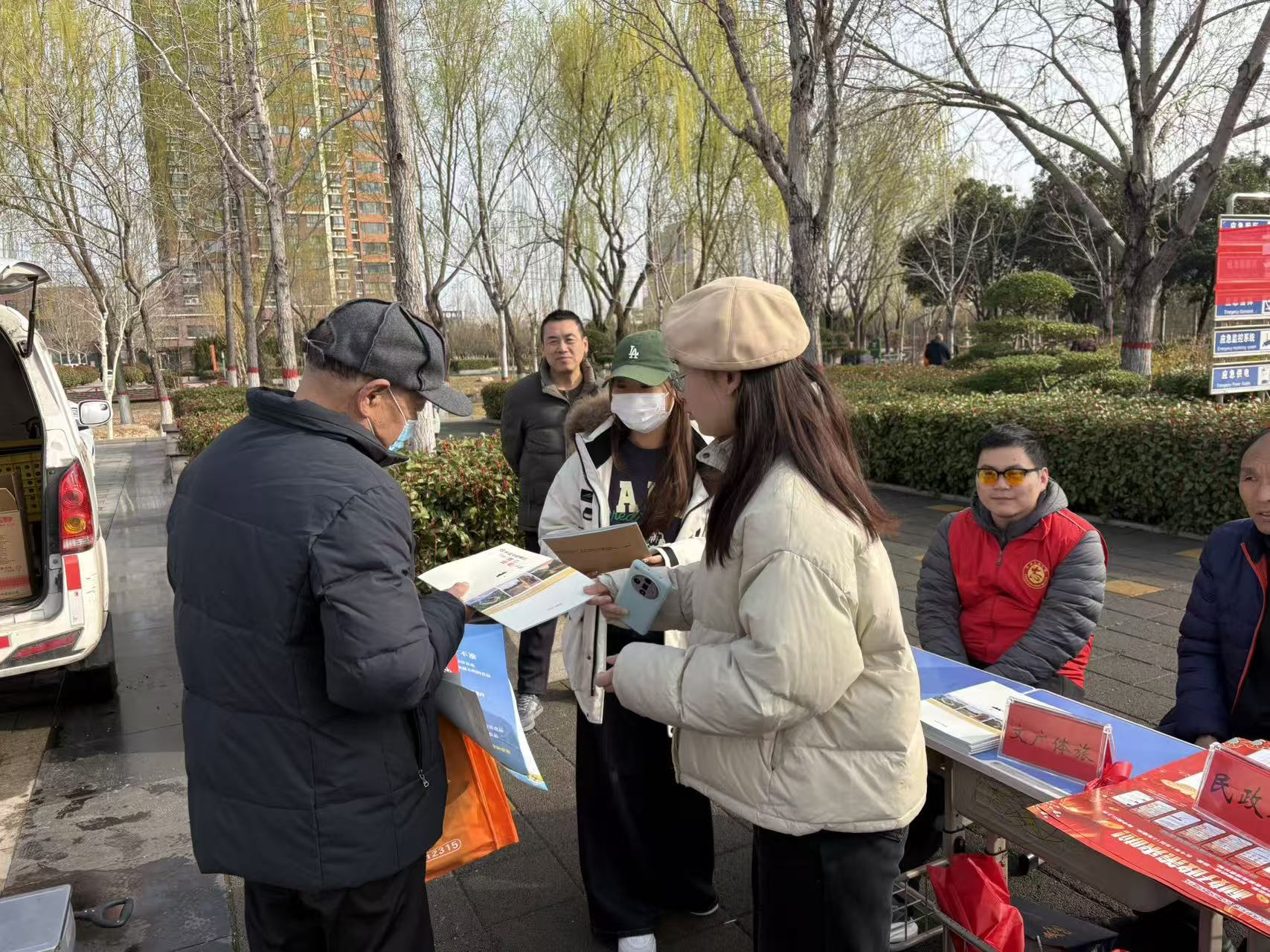 殷都区文广体旅局3.15宣传活动