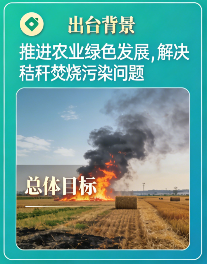 一图读懂丨龙安区对《河南省农作物秸秆综合利用行动方案(2025—2027年)》的政策解读