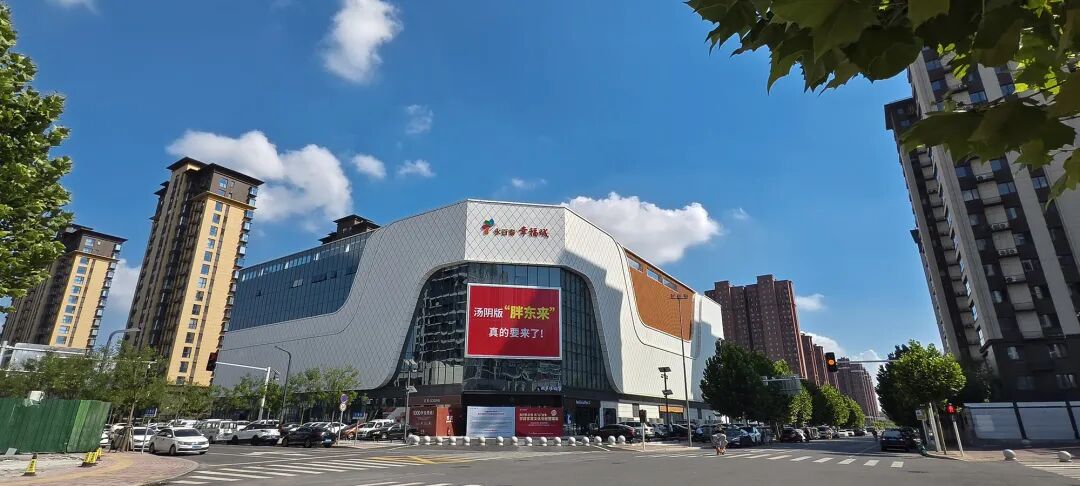 汤阴“壁纸级”蓝天白云！每一帧都很美~
