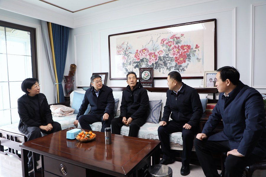 南乐县四大班子领导开展新春慰问活动