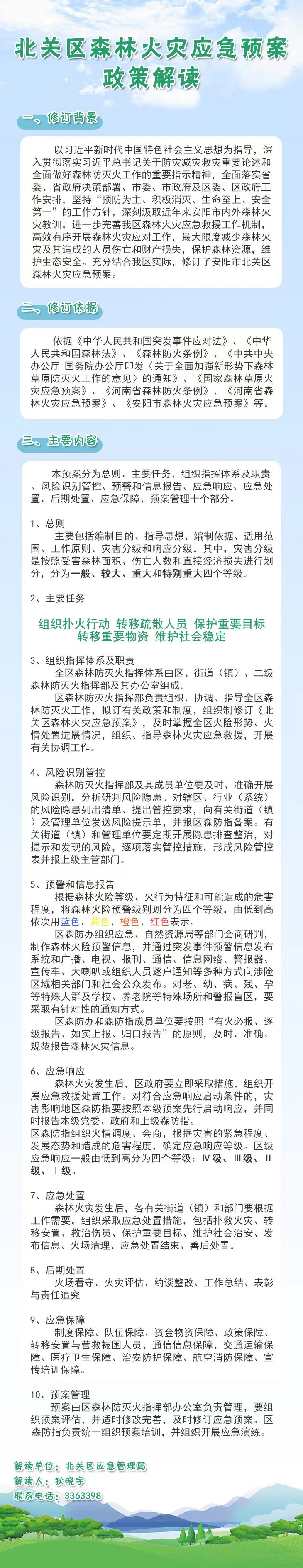 《安阳市北关区人民政府办公室关于印发北关区森林火灾应急预案的通知》的政策解读.jpg