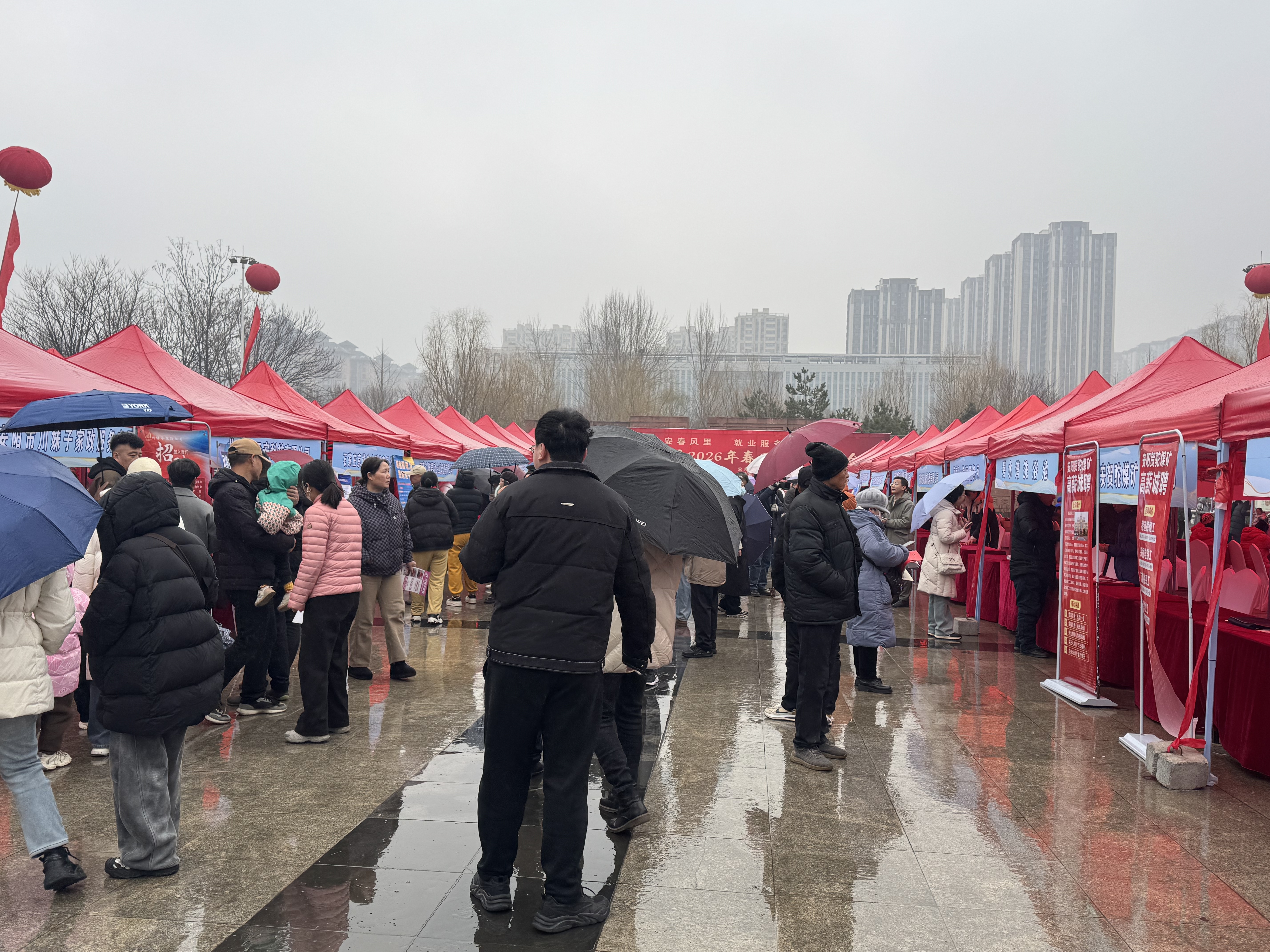 情暖龙安春风里 就业服务零距离——龙安区就业服务中心组织召开2026年“春风行动”暨就业援助季专场招聘会