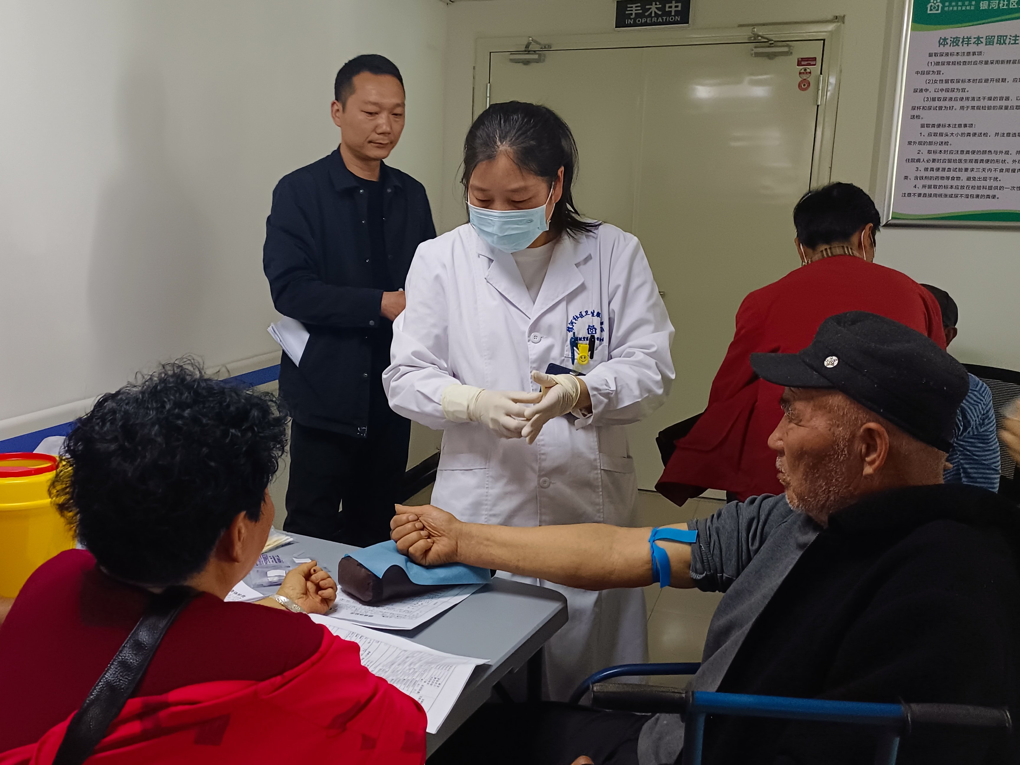 盛世文园社区：健康服务零距离 老年体检暖民心