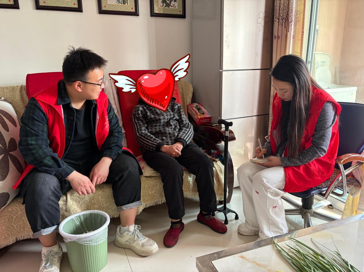 银河办事处：春风送暖入家门 精准帮扶暖人心