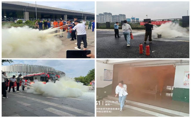 航空港区消防救援支队大力开展消防宣传教育培训系列活动