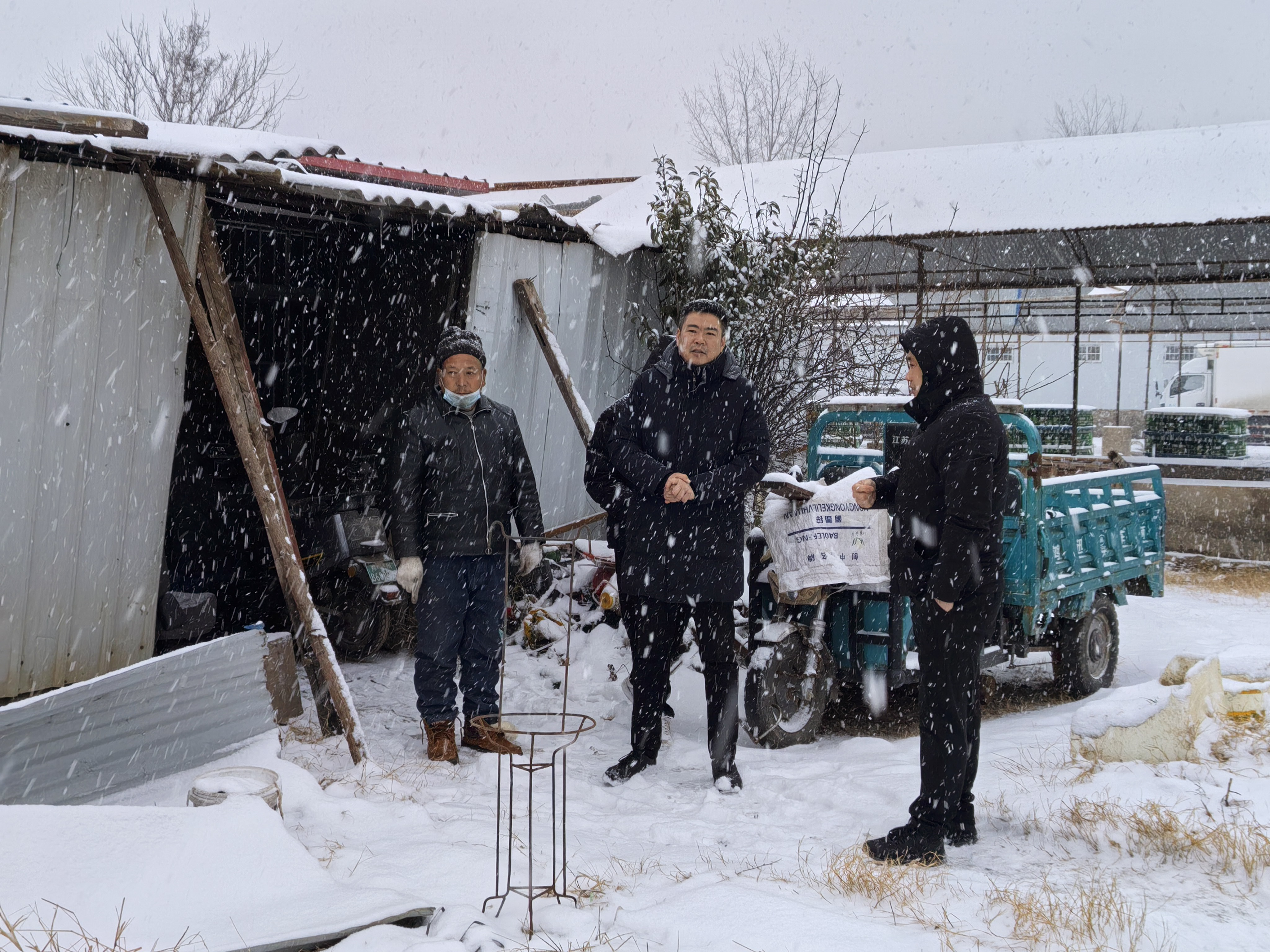 龙王办事处组织开展积雪清扫暨特殊群体安全过冬保障工作