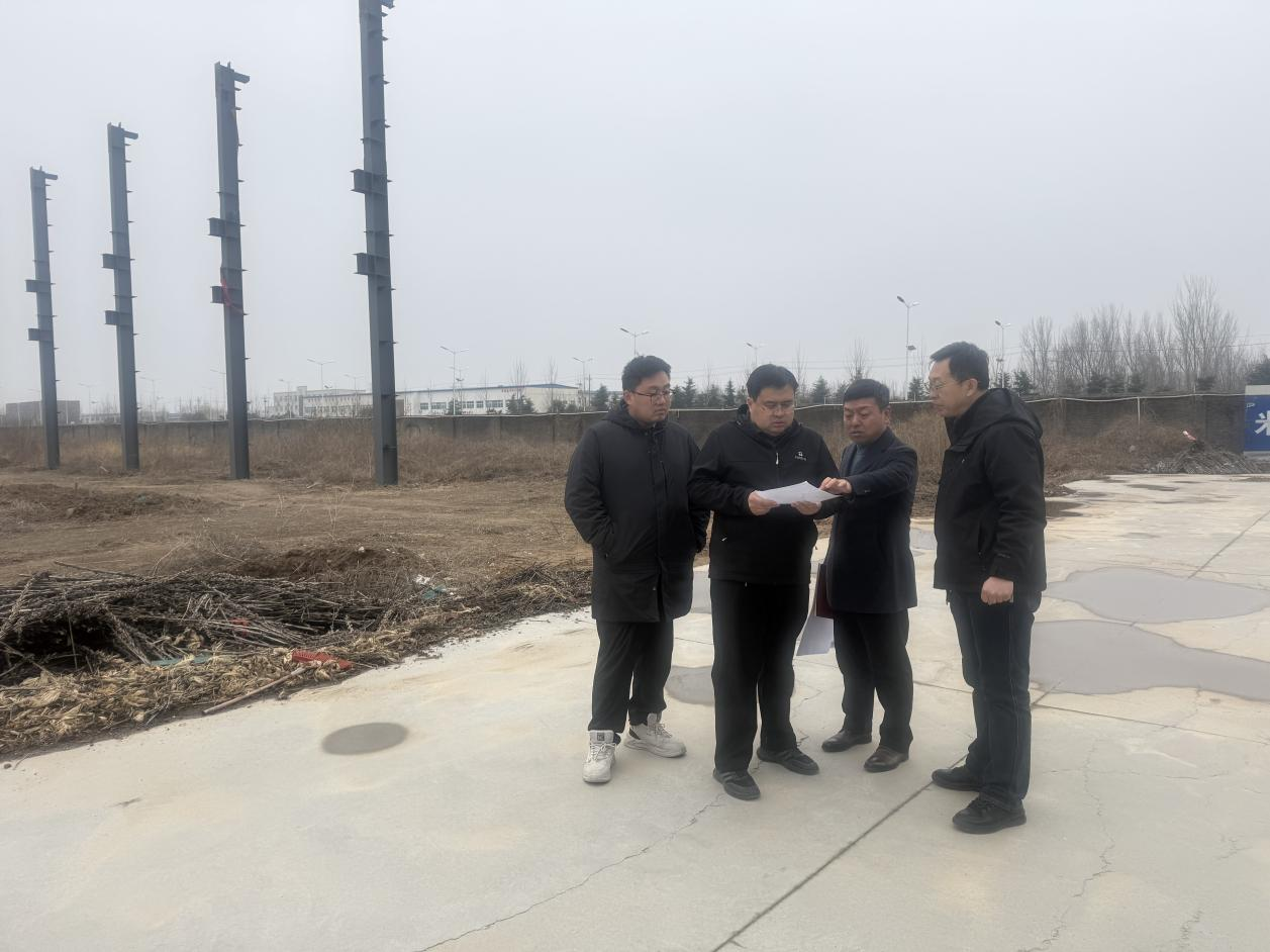 市发改委能源办到我区查看能源项目建设 助力能源高质量发展