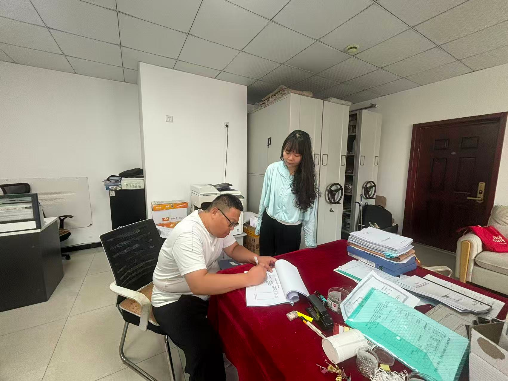 区人社局开展劳务派遣机构安全核查及企业自评 区人社局开展劳务派遣机构安全核查及企业自评