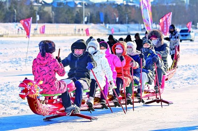 “冰雪熱”遇上“非遺熱”，真燃!