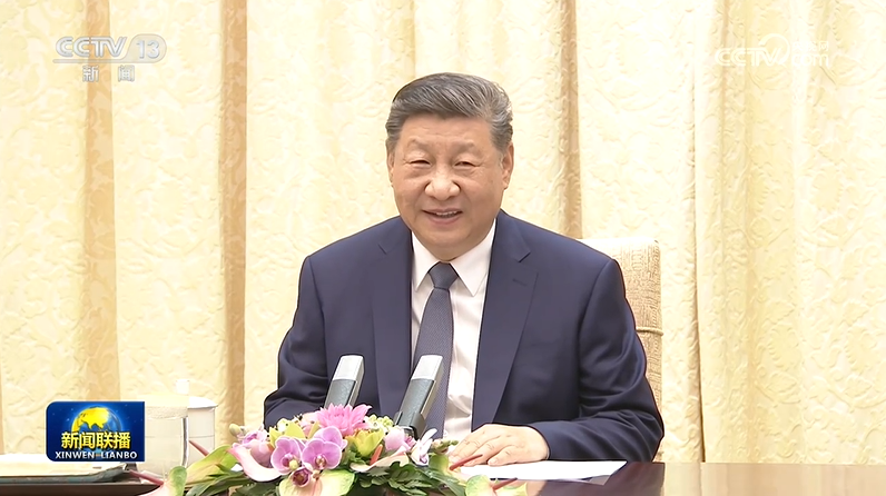 习近平会见德国总理