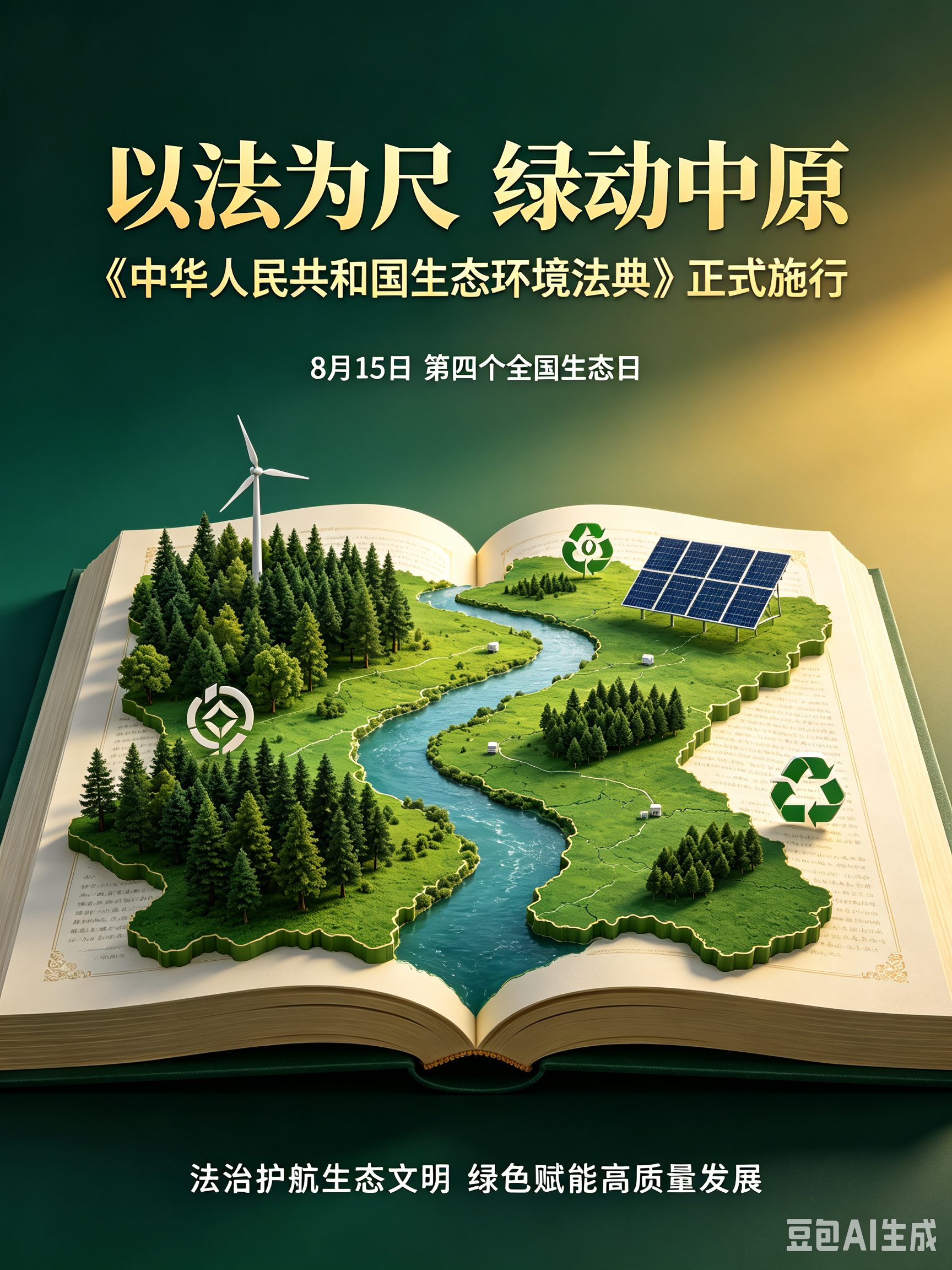 河声丨法典护航，豫见青绿