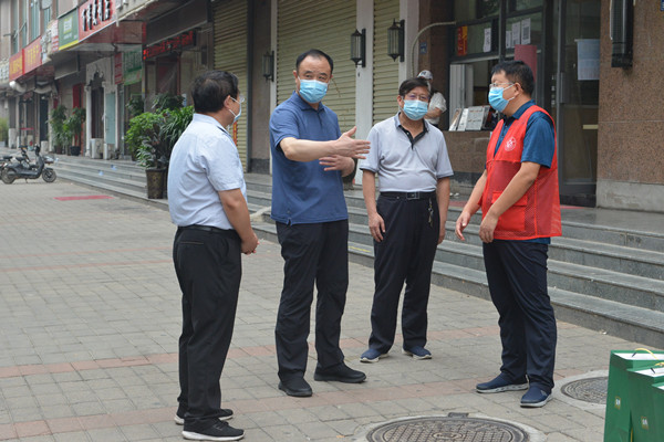 省民政厅党员志愿者踊跃参与社区疫情防控工作