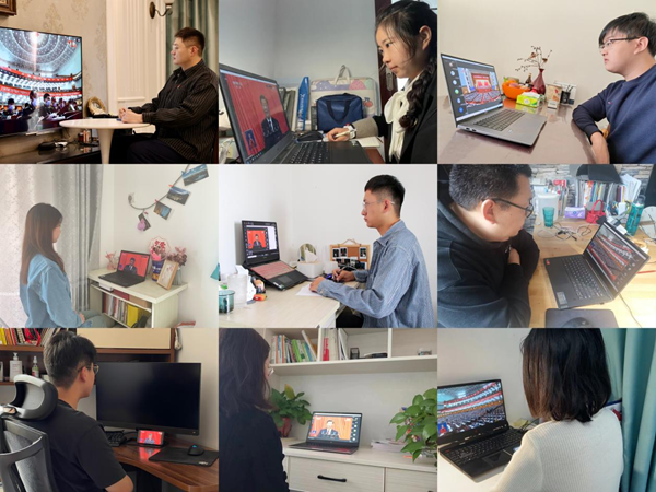 大河网团支部组织学习