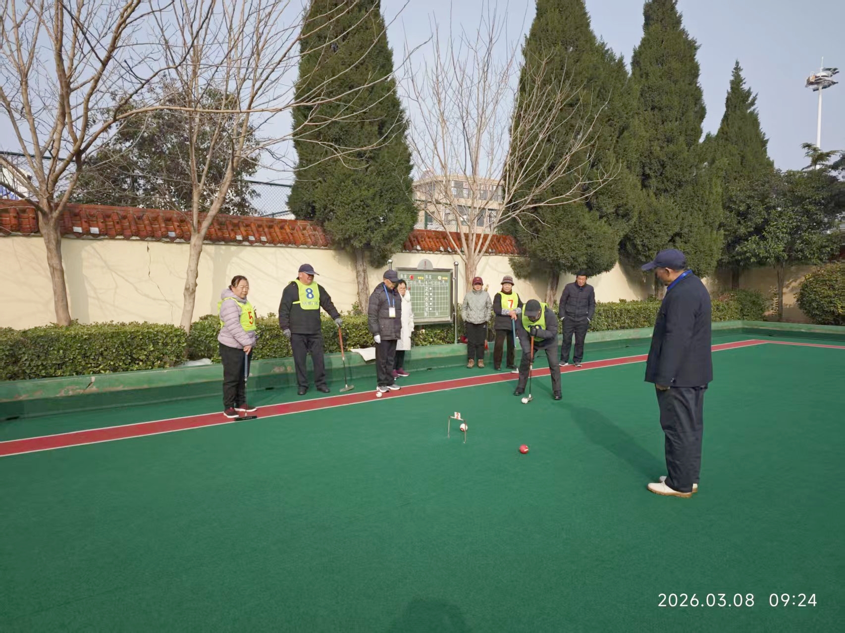 浚县三八门球赛3