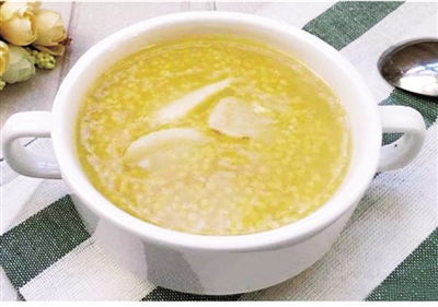 山药芡实小米粥